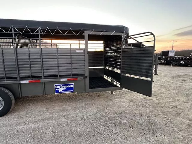 new Stock / Stock Combo Trailers Gooseneck  for sale, in Saint James, MO Thumbnail 6