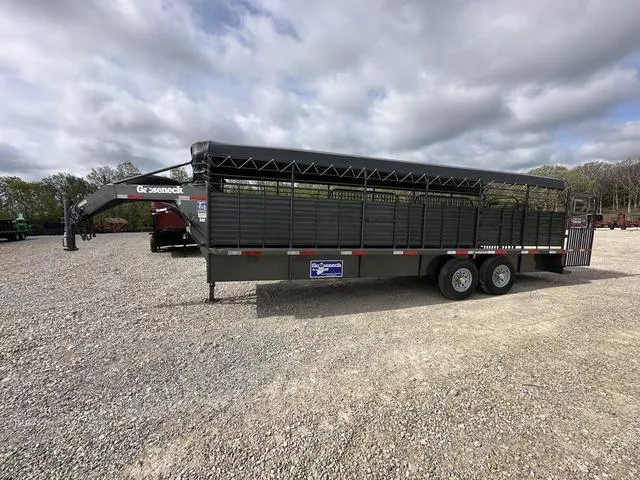 new Stock / Stock Combo Trailers Gooseneck  for sale, in Saint James, MO Thumbnail 4