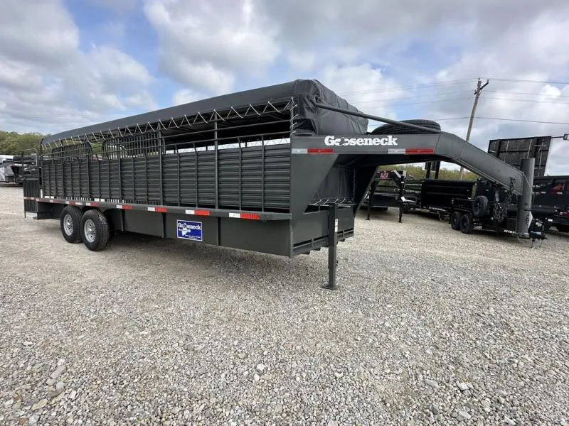 new Stock / Stock Combo Trailers Gooseneck  for sale, in Saint James, MO Thumbnail 2