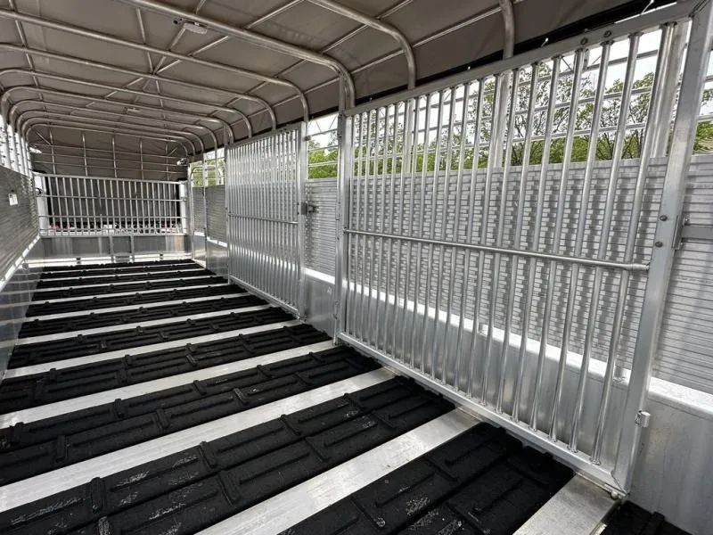 new Stock / Stock Combo Trailers Gooseneck  for sale, in Saint James, MO Thumbnail 10