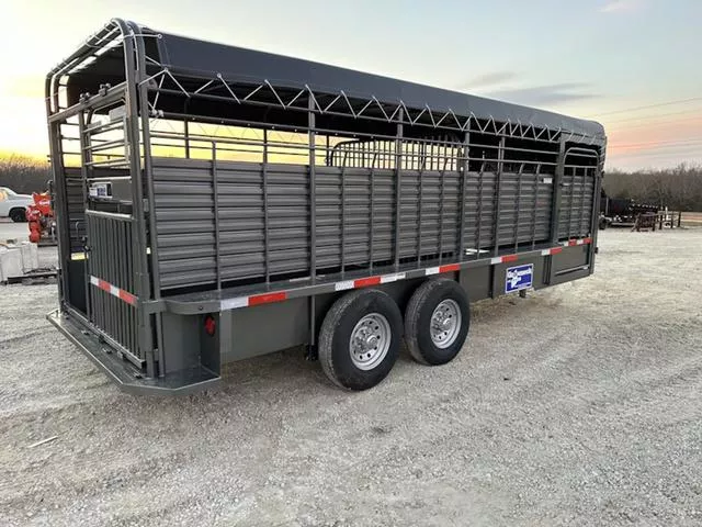 new Stock / Stock Combo Trailers Gooseneck  for sale, in Saint James, MO Thumbnail 8