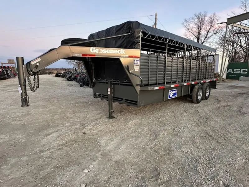 new Stock / Stock Combo Trailers Gooseneck  for sale, in Saint James, MO Thumbnail 2
