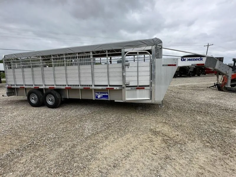 new Stock / Stock Combo Trailers Gooseneck  for sale, in Saint James, MO Thumbnail 2