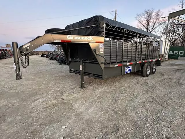 new Stock / Stock Combo Trailers Gooseneck  for sale, in Saint James, MO Thumbnail 2