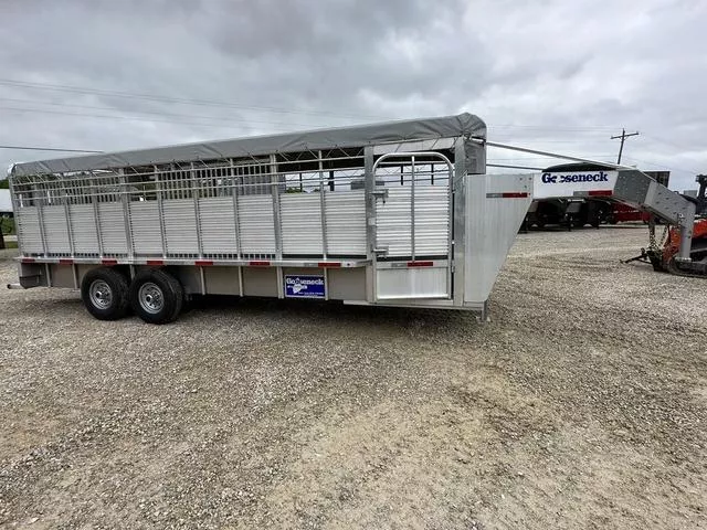 new Stock / Stock Combo Trailers Gooseneck  for sale, in Saint James, MO Thumbnail 2
