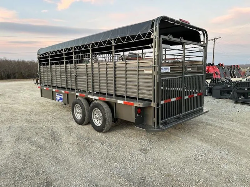 new Stock / Stock Combo Trailers Gooseneck  for sale, in Saint James, MO Thumbnail 10