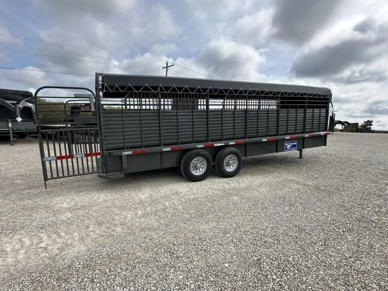 new Stock / Stock Combo Trailers Gooseneck  for sale, in Saint James, MO Thumbnail 5