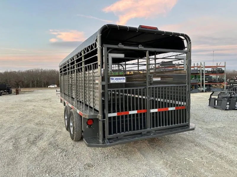 new Stock / Stock Combo Trailers Gooseneck  for sale, in Saint James, MO Thumbnail 11