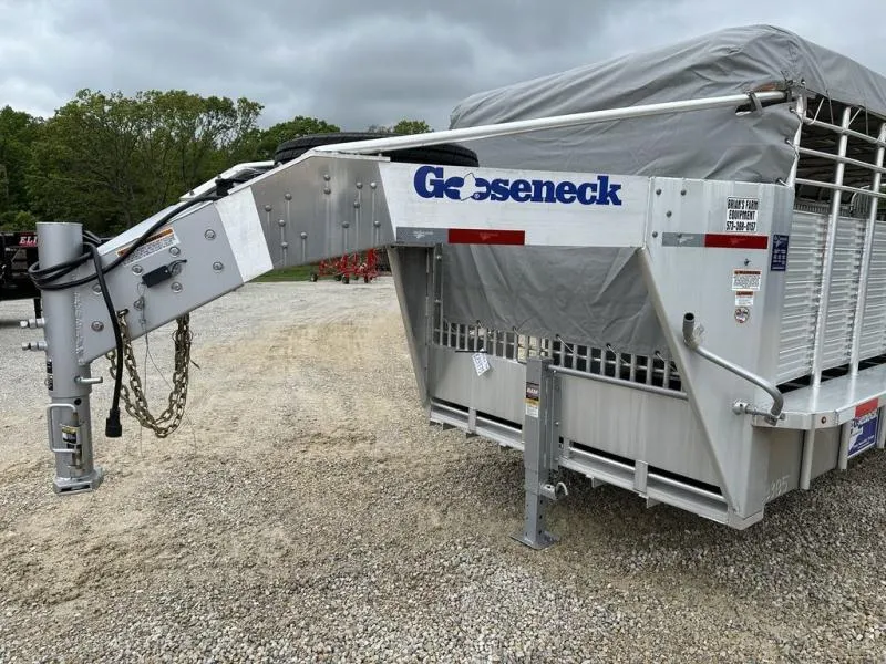 new Stock / Stock Combo Trailers Gooseneck  for sale, in Saint James, MO Thumbnail 4