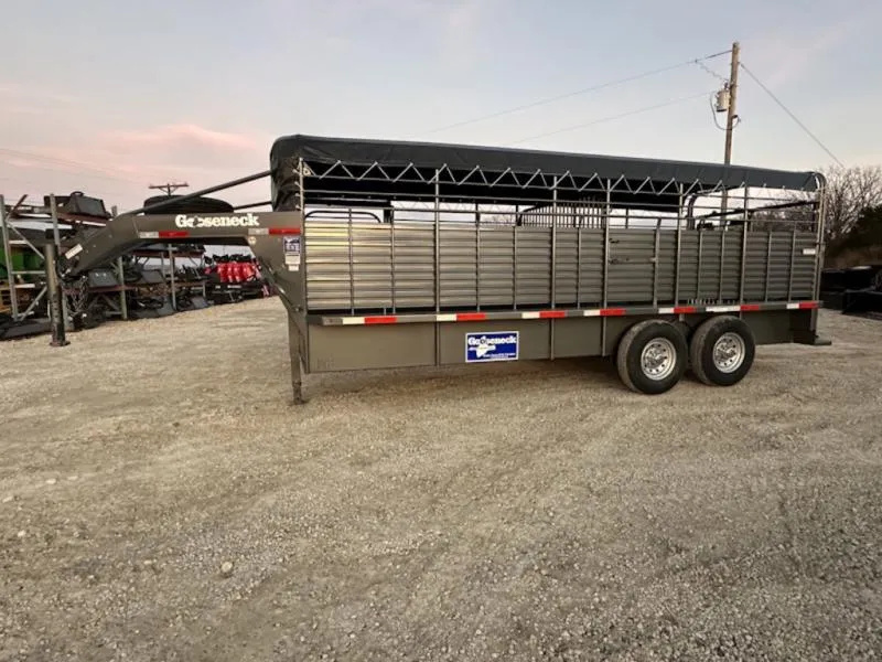 new Stock / Stock Combo Trailers Gooseneck  for sale, in Saint James, MO Thumbnail 3