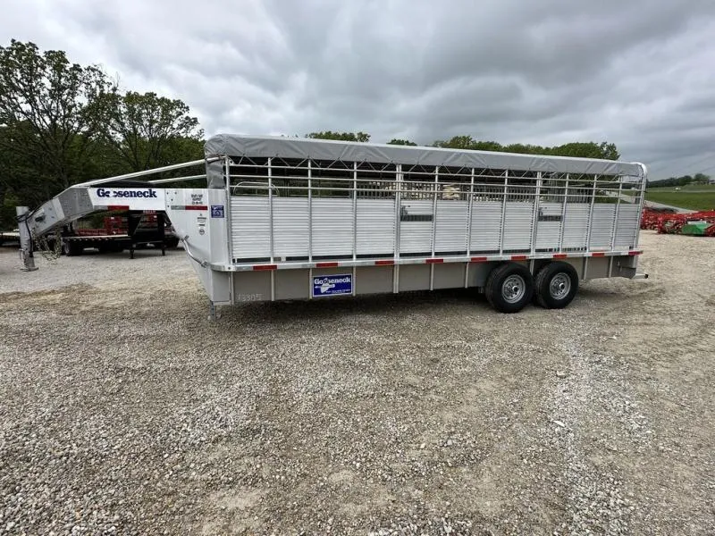new Stock / Stock Combo Trailers Gooseneck  for sale, in Saint James, MO Thumbnail 5