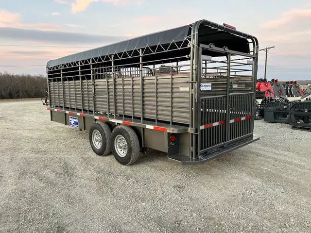 new Stock / Stock Combo Trailers Gooseneck  for sale, in Saint James, MO Thumbnail 10