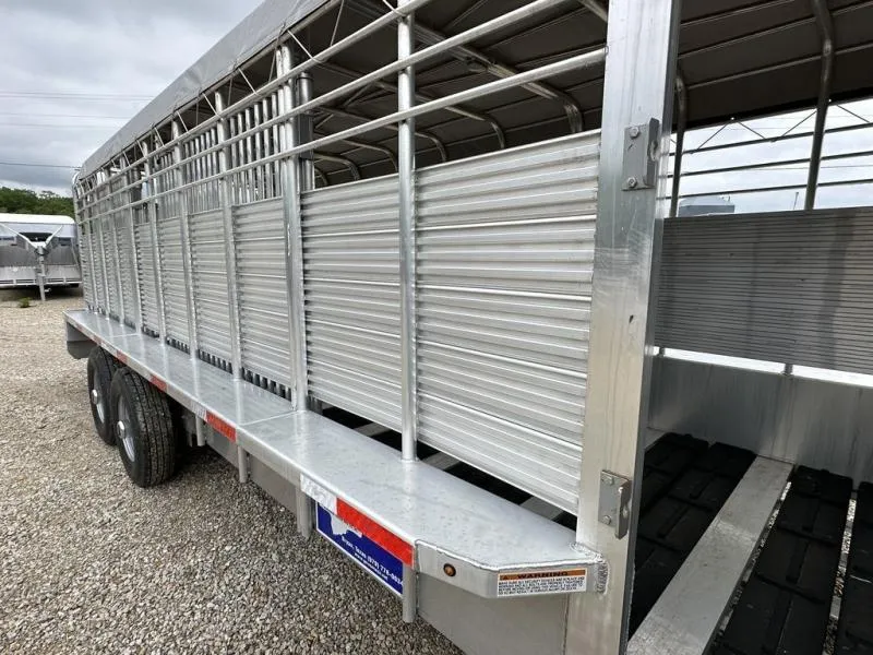 new Stock / Stock Combo Trailers Gooseneck  for sale, in Saint James, MO Thumbnail 13