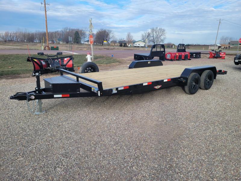2022 H and H Trailer H8218+2GDFD-070 Flatbed Trailer 2022 H and H Trailer H8218+2GDFD-070 Flatbed Trailer