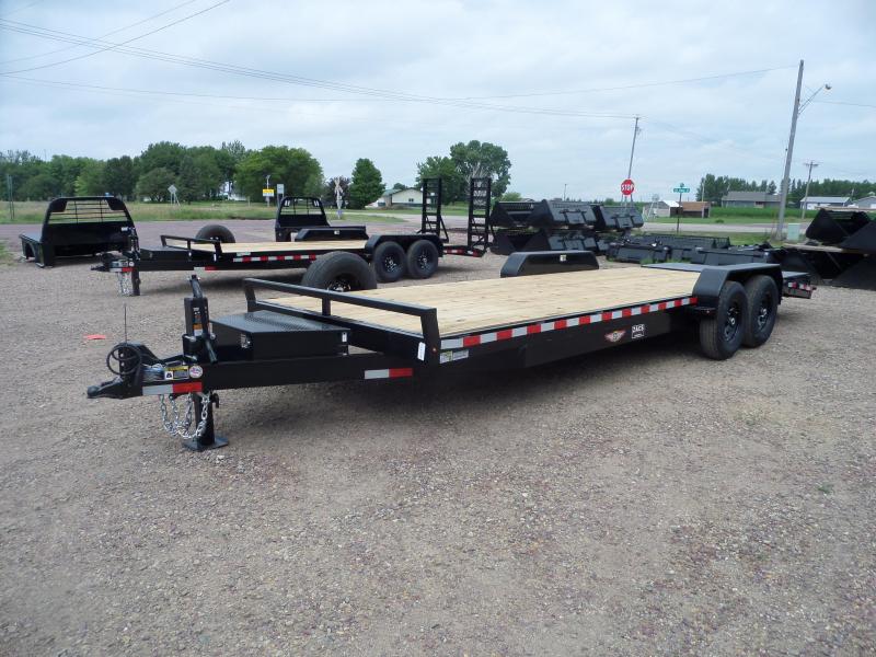 2021 H and H Trailer H8220+4ILSDR-140 Flatbed Trailer 2021 H and H Trailer H8220+4ILSDR-140 Flatbed Trailer