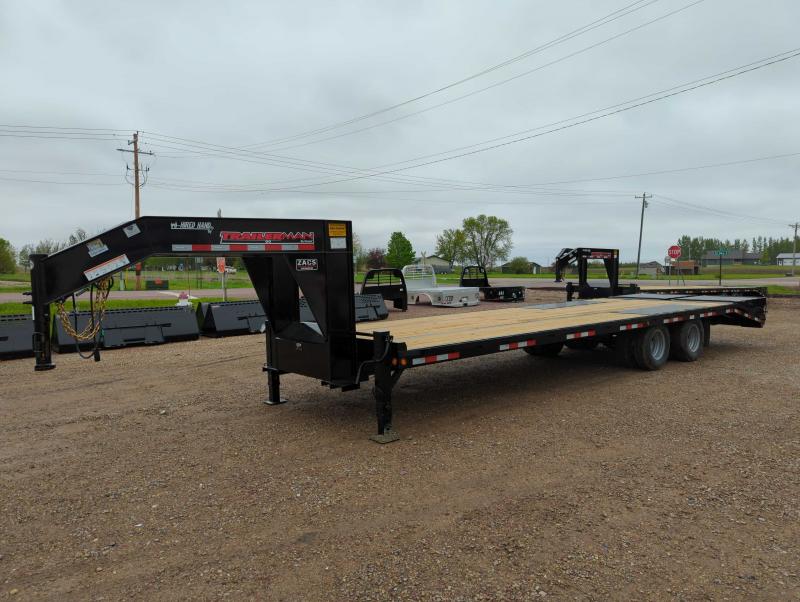 2022 Trailerman T102255HHCDL-GN-240 Flatbed Trailer 2022 Trailerman T102255HHCDL-GN-240 Flatbed Trailer