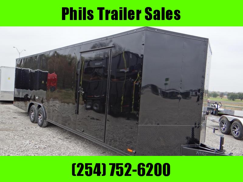 24 Continental Cargo BLACK OUT Car / Racing Trailer Enclosed Trailers