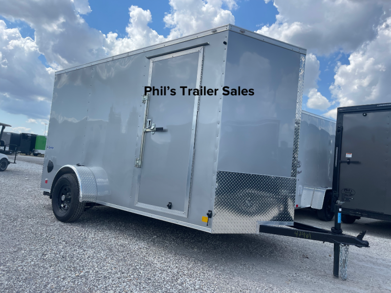 Enclosed Trailer 6x12+ V Nose 6'6 Cargo trailers