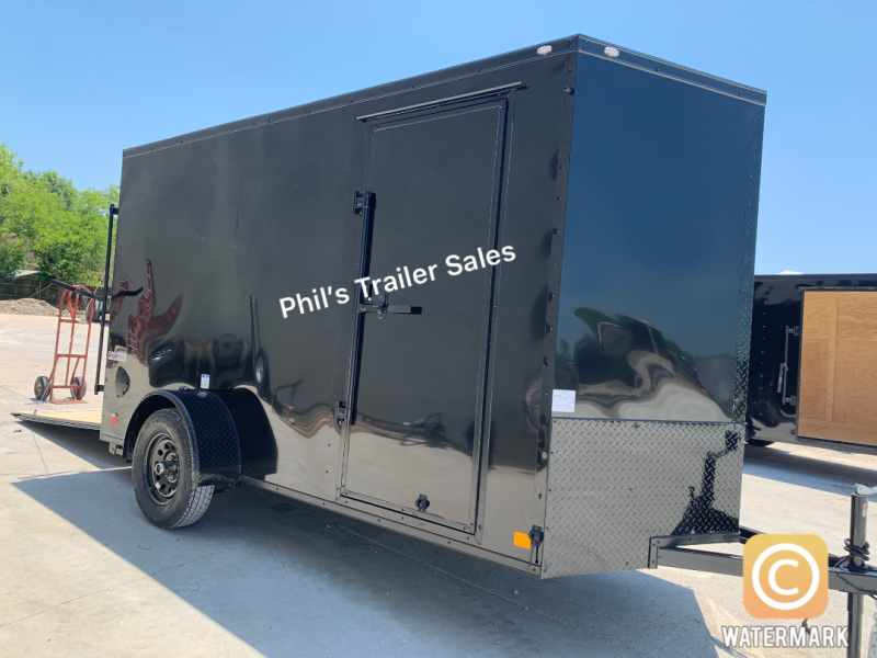 Continental Cargo 6X12 BLACKOUT 7 FT INTERIOR Enclosed Cargo Trailer