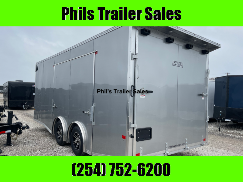 EZ Hauler 20 ALL ALUMINUM ENCLOSED TRAILER CAR HAULER Enclosed Cargo