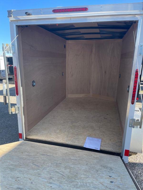 5x8 + V Wells Cargo RAMP Enclosed Trailer CARGO TRAILERS Enclosed