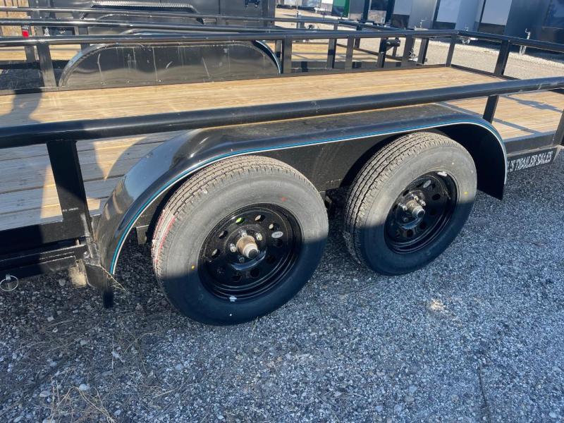 2023 Top Hat Trailers 83X16 UTILITY TOP HAT TRAILER PIPE TOP TRAILERS