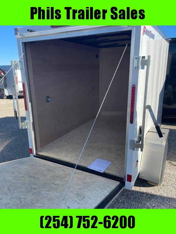 5x8 + V Wells Cargo RAMP Enclosed Trailer CARGO TRAILERS Enclosed