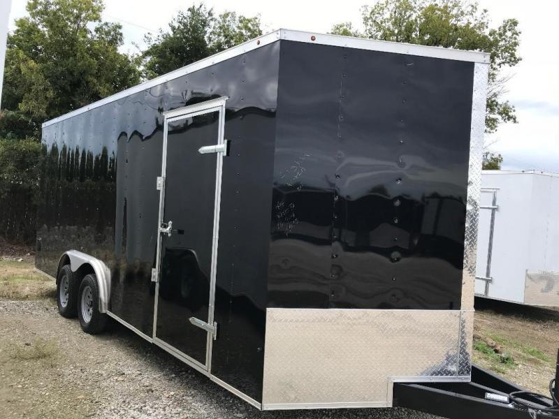 Enclosed trailer 8.5x20 + V Nose 7 interior ht with extras / Enclosed Cargo Enclosed trailer 8.5x20 + V Nose 7 interior ht with extras / Enclosed Cargo