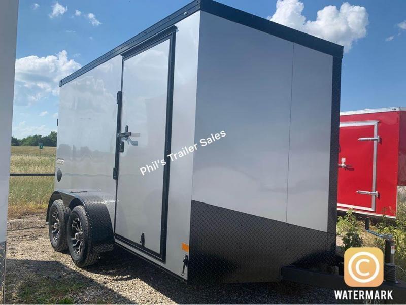 HAULMARK 7X12+ sLANT V ENCLOSED TRAILER COMMERCIAL GRADE ROAD FORCE Enclosed Cargo Trailer HAULMARK 7X12+ sLANT V ENCLOSED TRAILER COMMERCIAL GRADE ROAD FORCE Enclosed Cargo Trailer