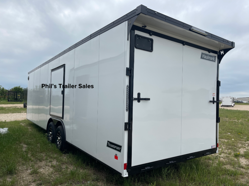 Haulmark 28 HAULMARK ENCLOSED TRAILER ESCAPE DOOR  CAR HAULER BLACKOUT Enclosed Cargo Trailer
