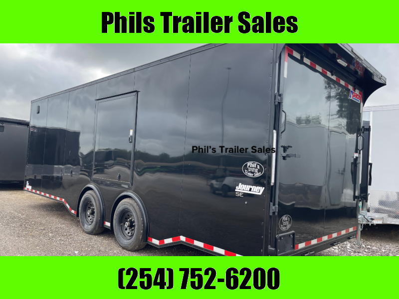 Pace American 24' + V NOSE ENCLOSED TRAILER 12 K TORSION AXLE RATING