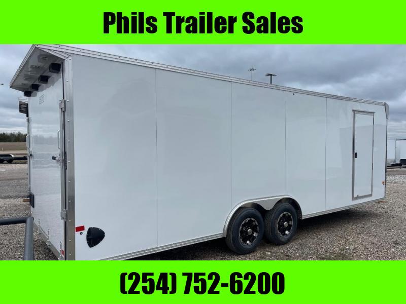 E Z Hauler 24 All Aluminum Enclosed Trailer Car Hauler Enclosed Cargo