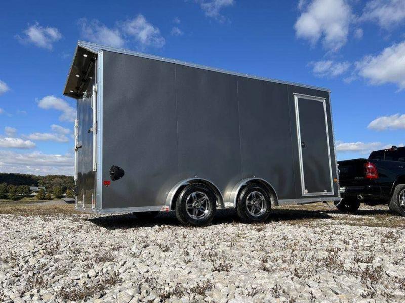 ALL ALUMINUM  7.5X16 ENCLOSED TRAILER UTV TRAILER Enclosed Cargo Trailer
