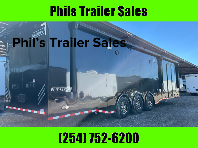 34' Haulmark EDGE PRO ELECTRIC AWNING SIDE CABS Car / Racing Trailer 34' Haulmark EDGE PRO ELECTRIC AWNING SIDE CABS Car / Racing Trailer