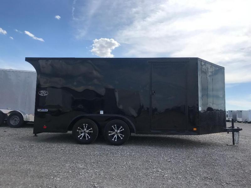 MOTORCYCLE TRAILER 8.5x14+ 3 v BLACKED OUT LOADED Motorcycle Trailer ENCLOSED TRAILERS MOTORCYCLE TRAILER 8.5x14+ 3 v BLACKED OUT LOADED Motorcycle Trailer ENCLOSED TRAILERS