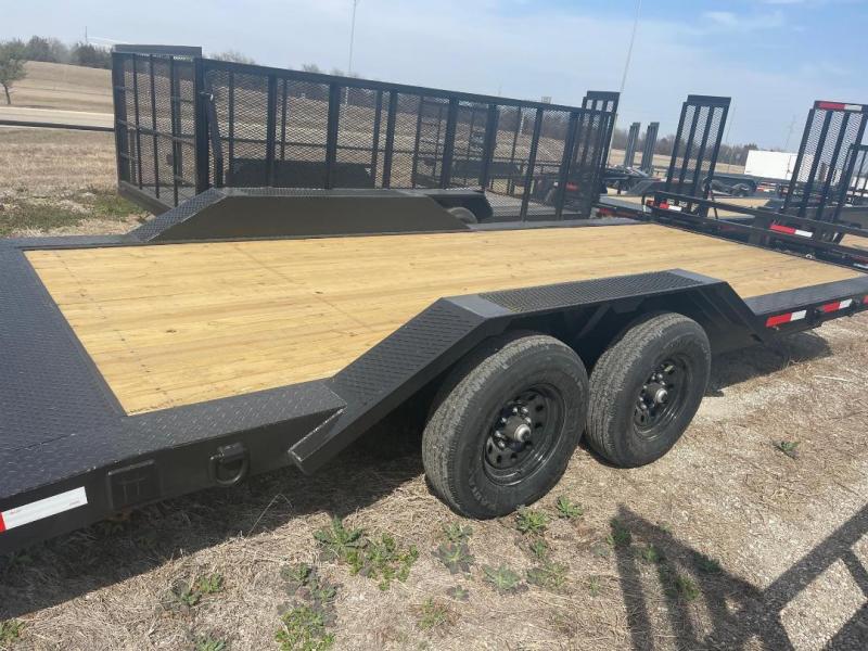 Equipment trailer  102X20 14K DRIVE OVER  EQUIPMENT HAULER 14k gvwr 