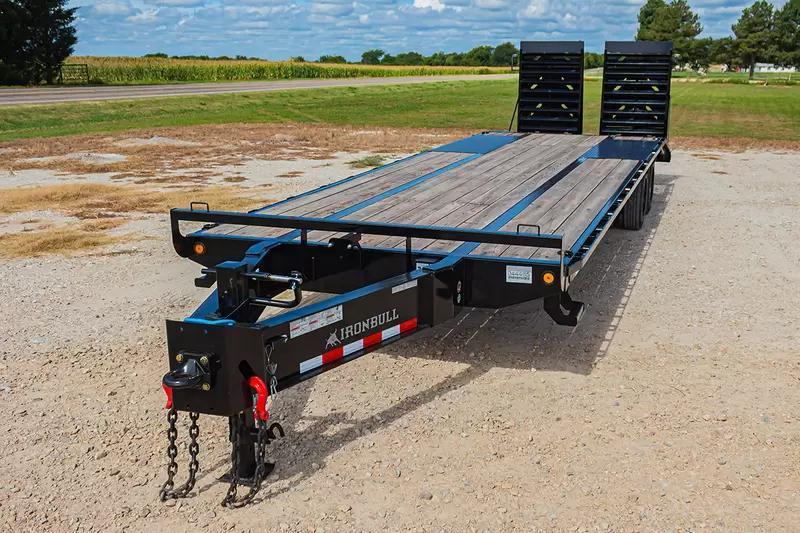 Iron Bull EQUIPMENT TRAILER 102 X 30 24K GVWR  IRONBULL PINTLE HITCH  Equipment Trailer