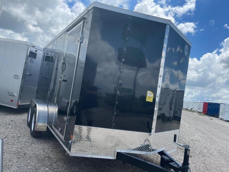 Wells Cargo 7x16+2 v 7 FT INTERIOR  Enclosed trailer Fast Track Cargo / Enclosed Trailer