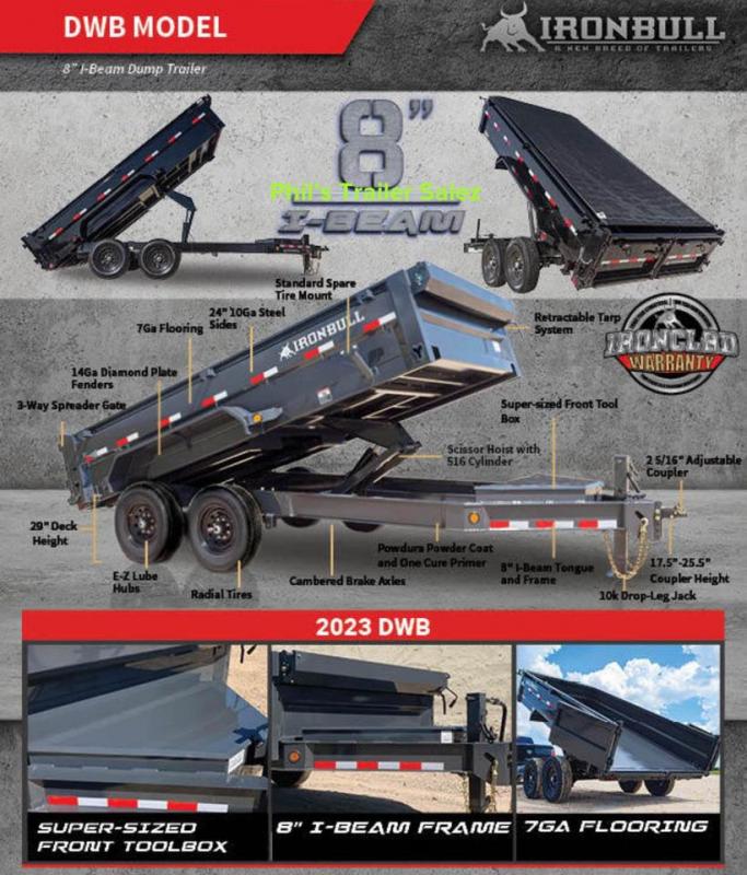 new Dump Trailers Iron Bull  for sale, in Robinson, TX Thumbnail 13