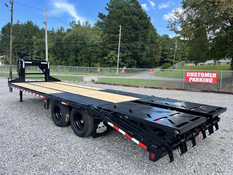  24 NORSTAR  IRON BULL  EQUIPMENT TRAILER  TANDEM DUAL   Deckover Trailer