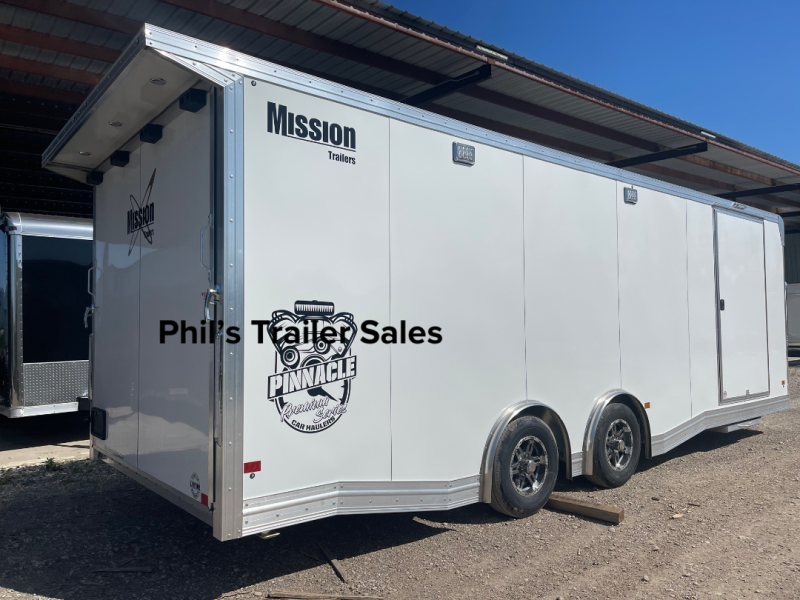 24 RACE TRAILER LARGE ESCAPE DOOR Mission PINNACLE 