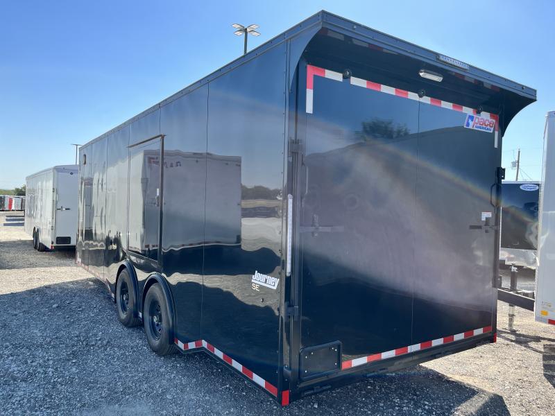 Pace American 24' + V NOSE ENCLOSED TRAILER 12 K TORSION AXLE RATING