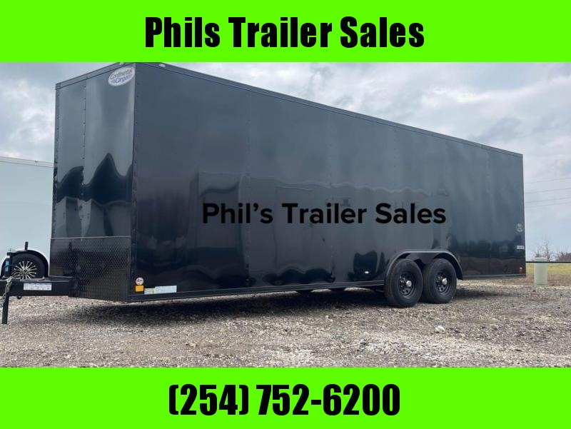 24 Continental Cargo BLACK OUT ENCLOSED TRAILER CAR HAULER Trailer
