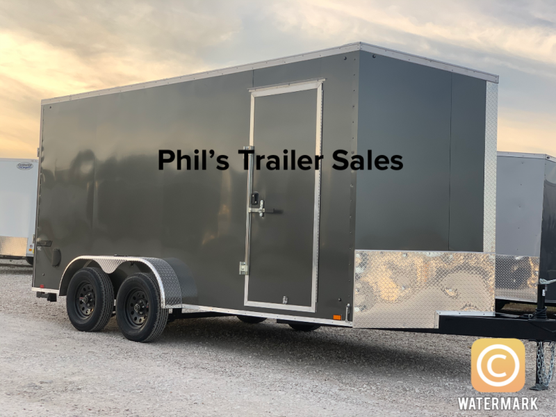 Pace American 7X16 SE 7 FT INTERIOR Enclosed Cargo Trailer Pace American 7X16 SE 7 FT INTERIOR Enclosed Cargo Trailer