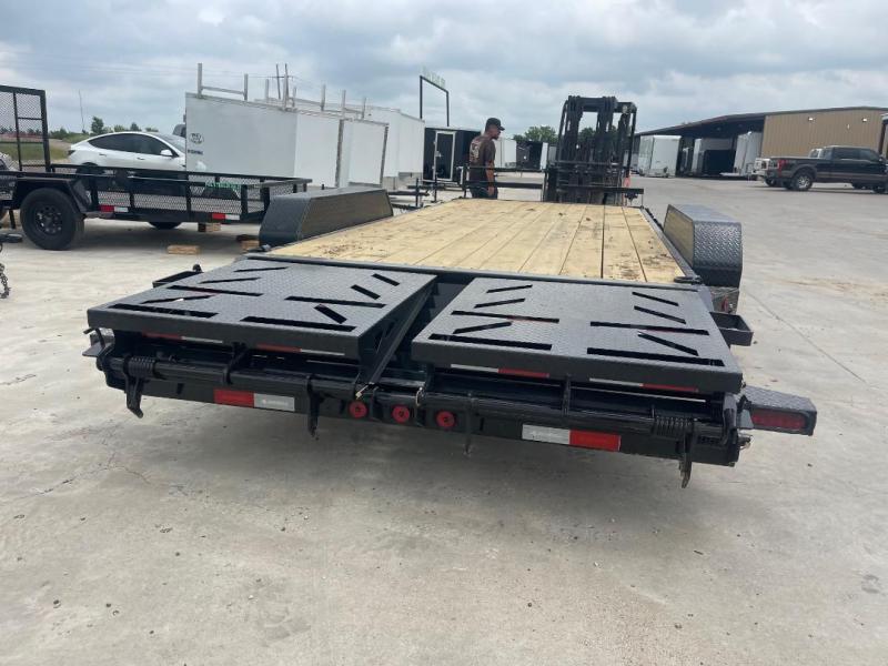 Iron Bull 83X20 EQUIPMENT TRAILER 14 K RAMPAGE RAMPS TRAILERS Equipment Trailer