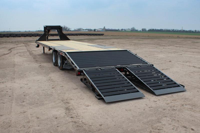 102x25  ' Gooseneck Iron Bull TANDEM DUAL Equipment Trailer