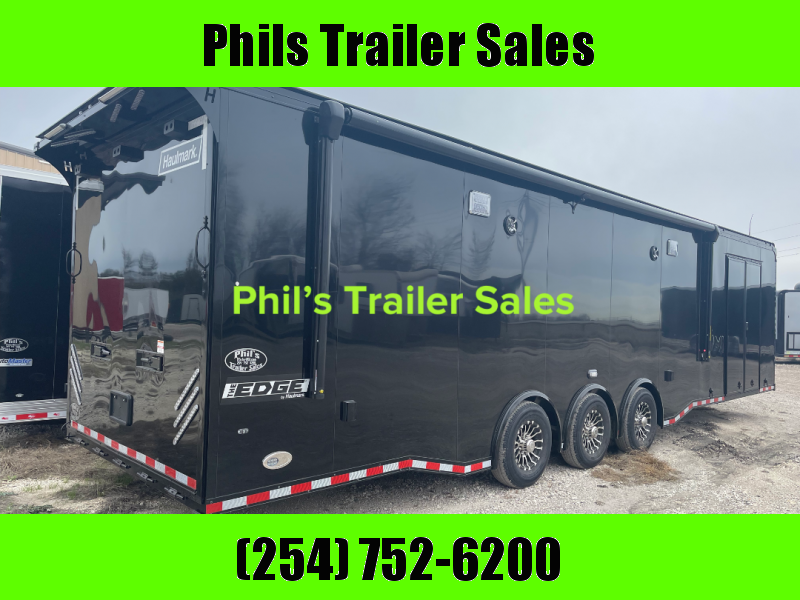 34' Haulmark EDGE PRO ELECTRIC AWNING SIDE CABS Car / Racing Trailer 34' Haulmark EDGE PRO ELECTRIC AWNING SIDE CABS Car / Racing Trailer