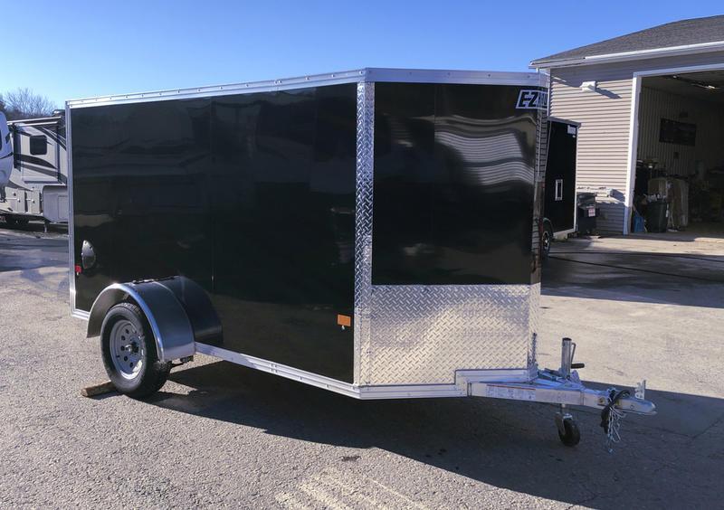 2022 Mission EZ HAULER 5X8 ALL ALUMINUM Enclosed Cargo Trailer