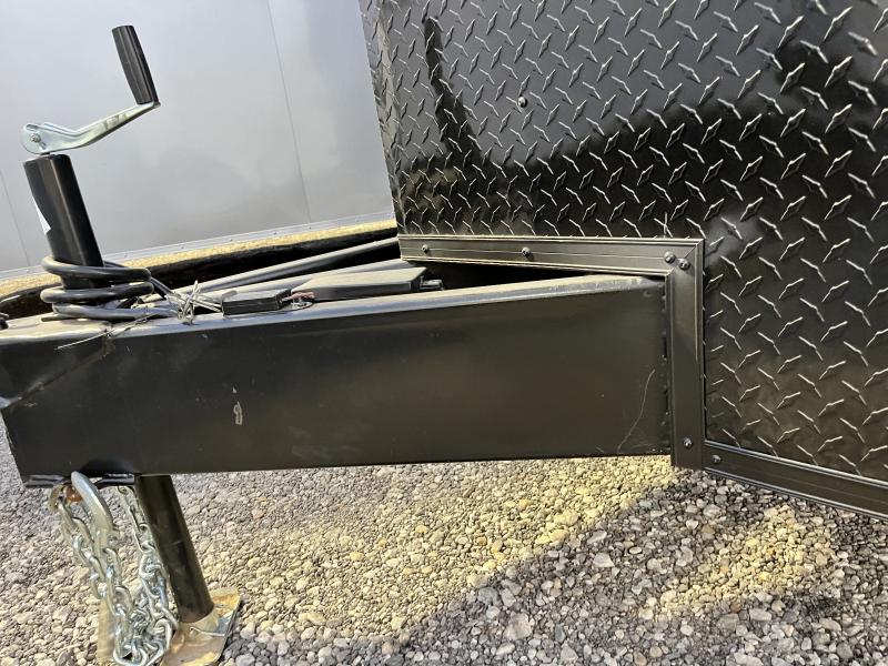 Pace American 24' + V NOSE ENCLOSED TRAILER 12 K TORSION AXLE RATING