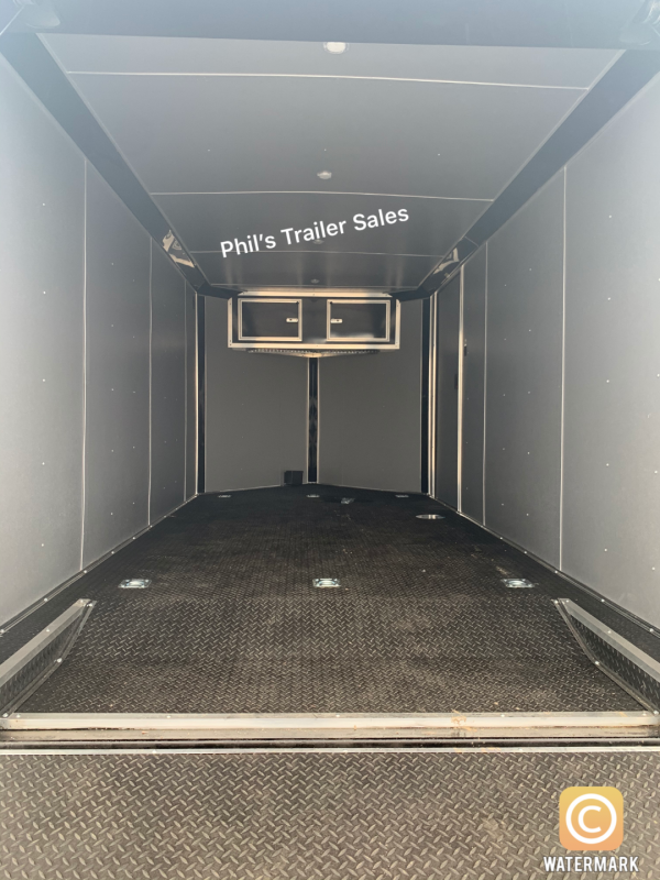 Continental Cargo 7x14+ 3 7 ft interior WHITE CHROME ...
